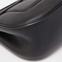 Hermes Black Swift Leather Palladium Finish Berline 28 Bag