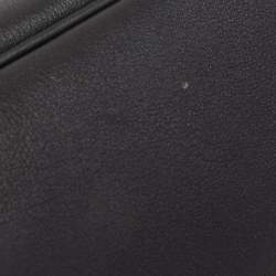 Hermes Black Swift Leather Palladium Finish Berline 28 Bag