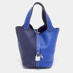 Hermès Picotin Lock 18 Taurillon Clemence Leather Bucket Bag