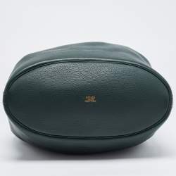 مملوكة مسبقًا Hermes Vert Fonce Togo Leather Market Bag