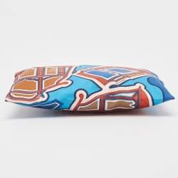 Pre Owned Hermes Multicolor Silk Silky Pocket Pouch