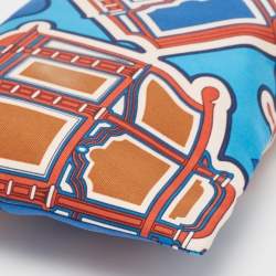 Pre Owned Hermes Multicolor Silk Silky Pocket Pouch