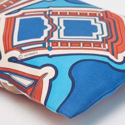 Pre Owned Hermes Multicolor Silk Silky Pocket Pouch