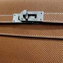 Hermes  Leather Kelly Classic Wallet