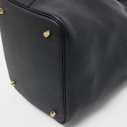 Hermes Black Taurillon Clemence Leather Picotin Lock 22 Bag