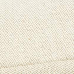 Pre Owned Hermes Naturel/Fauve Canvas and Barenia Leather Fourbi 25 Pouch
