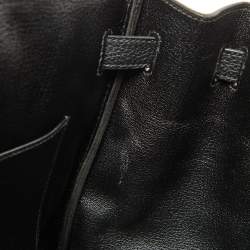 Hermes Black Togo Leather Palladium Finish Birkin 30 Bag
