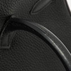 Hermes Black Togo Leather Palladium Finish Birkin 30 Bag