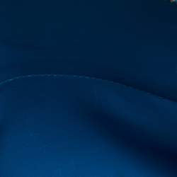 Pre Owned Hermes Bleu Izmir Epsom Leather Bolide 27 Bag