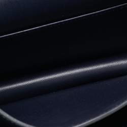 Hermès Bleu Nuit Evercolor Leather Palladium Finish Constance III Mini Bag
