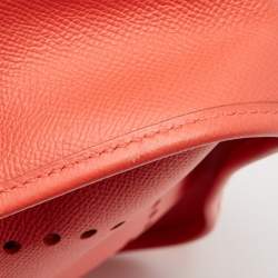 Pre Owned Hermes Rose Jaipur Epsom Leather Evelyne I PM Bag