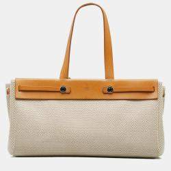 Hermes Toile Herbag Cabas MM