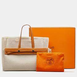 Hermes Toile Herbag Cabas MM