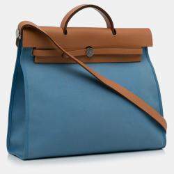 Hermes Herbag Zip Toile 39