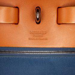 Hermes Herbag Zip Toile 39