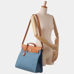Hermes Herbag Zip Toile 39