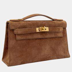 Pre Owned Hermès Kelly Pochette Doblis with GHW Bag