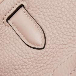 Hermes Glycine Taurillon Clemence Leather Gold Finish Birkin 30 Bag
