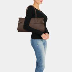 HermÃ¨s  Women's Leather Tote Bag - Brown - One Size