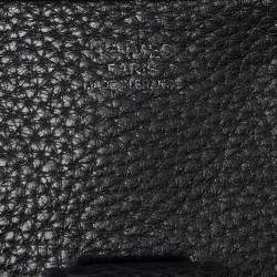 Pre Owned Hermes Black Togo Leather Evelyne III GM Bag
