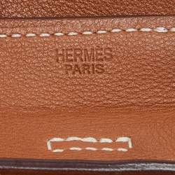 Hermès Gold Swift Leather Onimaitou Pochette Bag