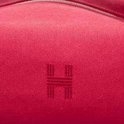 Hermes Hibiscus Toile Large Bride-A-Brac Pouch