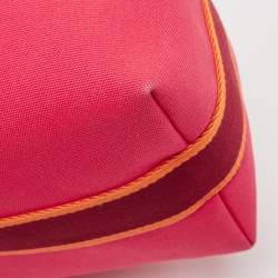 Hermes Hibiscus Toile Large Bride-A-Brac Pouch