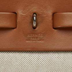 Hermes Beige/Brown Herbag