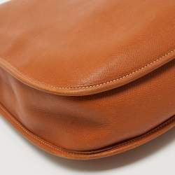 Pre Owned Hermes Gold Epsom Leather Evelyne I GM Bag