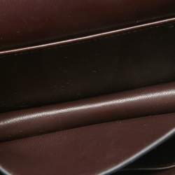 Pre Owned Hermes Rouge Sellier Epsom Leather Framboise Enamel Palladium Finish Constance 18 Bag