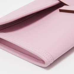 Pre Owned Hermès Mauve Sylvestre Swift Leather Jige Elan 29 Clutch