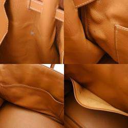 Pre Owned HERMES Birkin 35 Gold F Stamp (around 2002) Unisex Vauchamounie Handbag