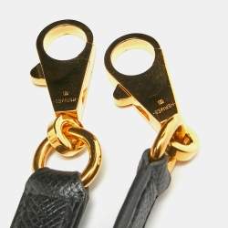 Hermes Black Epsom Leather Gold Hardware Kelly Sellier 32 Bag
