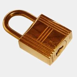 Pre Owned Hermes Gold Togo Leather Picotin Lock 18 Bag