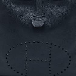 Pre Owned Hermès Bleu Buit Epsom Leather Evelyne III PM Bag