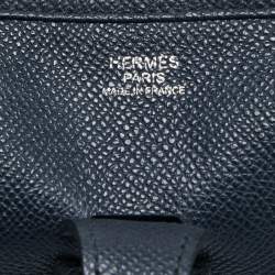 Pre Owned Hermès Bleu Buit Epsom Leather Evelyne III PM Bag
