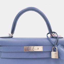 Pre Owned Hermes Outstitch Kelly 28 Bag