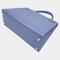 Pre Owned Hermes Outstitch Kelly 28 Bag