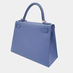 Pre Owned Hermes Outstitch Kelly 28 Bag