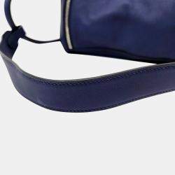 Pre Owned Hermes Purple Leather Lindy 30 Bag