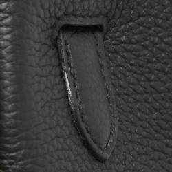 Pre Owned Hermes Noir Togo Leather Gold Finish Kelly Retourne 28 Bag