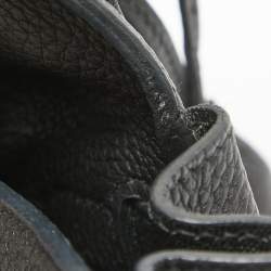 Pre Owned Hermes Noir Togo Leather Gold Finish Kelly Retourne 28 Bag