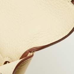 Hermes Parchemin Taurillon Clemence Leather Palladium Finish Kelly Retourne 35 Bag