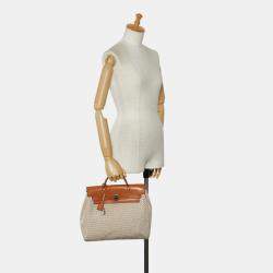 Hermes Beige/Brown Herbag