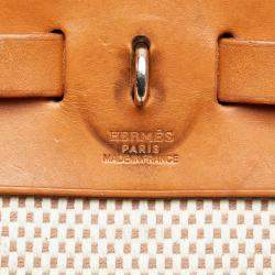 Hermes Beige/Brown Herbag