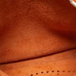 Hermes Orange Taurillon Clemence Leather Evelyne III PM Bag