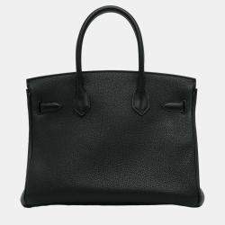 Pre Owned Hermes Black Togo Birkin 30