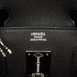 Pre Owned Hermes Black Togo Birkin 30