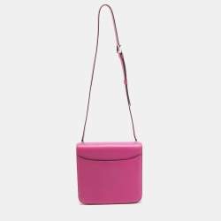Hermes Magnolia Evercolor Leather Palladium Finish 2002 - 20 Bag