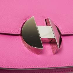 Hermes Magnolia Evercolor Leather Palladium Finish 2002 - 20 Bag